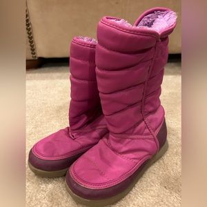Rugged Outback Girls Cozy Faux Fur Snow Winter Boots sz 12